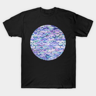 Marble Mosaic in Amethyst and Lapis Lazuli T-Shirt